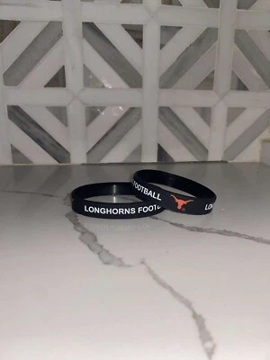 Texas Longhorns Football Wristband *Quinn Ewers* - Image 1 of 3