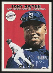 2000 Fleer Tradition Tony Gwynn #346 BASEBALL San Diego Padres - Picture 1 of 2