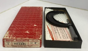 Starrett Micrometer T436RL 3'' - Picture 1 of 3