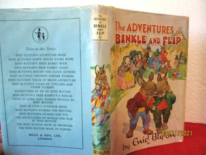 Enid Blyton THE ADVENTURES OF BINKLE AND FLIP 1967 HCDJ Rewards #17 1st thus - Picture 1 of 8