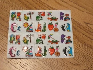 BRAND NEW PUFFY STICKERS ANIMALS FRUIT BUGS BOATS GREAT LOOK 20 Count - Picture 1 of 5