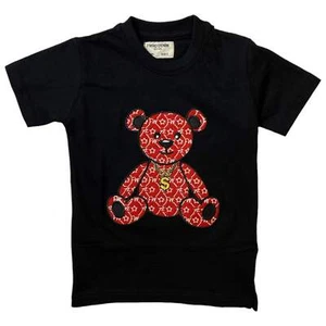 Little Kid's FWRD Denim & Co. Bear Logo S/SLV T-Shirt - Picture 1 of 9