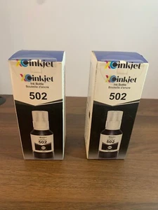 502 Tintenflasche kompatibel für Epson Eco Tank à 140ml NEU & VERSIEGELT!! *2er PACK* - Bild 1 von 7