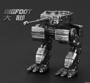 Metall Miniaturen Mecha mechanischer Soldat - BIG FOOTS Modell Statue Desktop Spiel - Bild 1 von 2