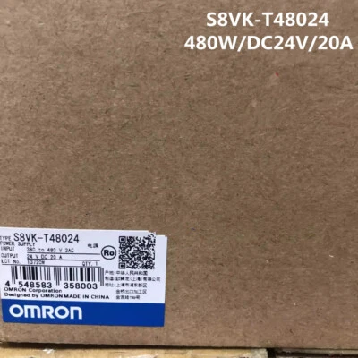 Fuente de alimentación conmutada OMRON S8VK-T48024 480W/DC24V/20A 1 pieza Foto 1 de 2
