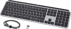 Logitech MX Keys für Mac kabellose beleuchtete Tastatur mit Handballenauflage, L - Bild 1 von 3