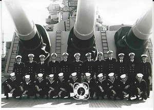 Foto de colección de 1940 USS Alabama Acorazado Marina 5 x 7 Segunda Guerra Mundial Gran Generación - Imagen 1 de 1