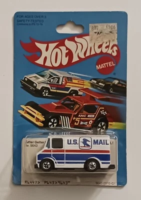 Hot Wheels Letter Getter 1981 correo de EE. UU. # 9643 se envía en protector  Foto 1 de 2