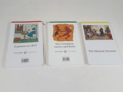 Memoria Press History Flash Cards Explorers to 1815, New Testament, 1815-Present Foto 1 de 4
