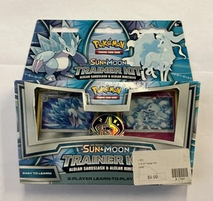 Pokemon Sun & Moon Trainer Kit Alolan Sandslash & Alolan Ninetales SMK2-- S2G -- - Picture 1 of 4