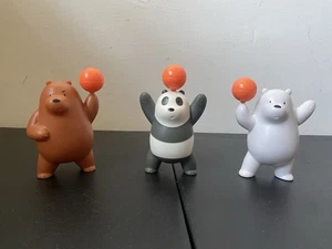2019 Sonic Wacky Pack We Bare Bears Complete Set Of 3 - Grizz Panda Ice Bear Lot - Bild 1 von 3