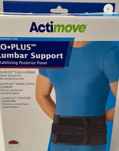 Lendenwirbelstütze stabilisierend hinteres Panel Größe Large Actimove LO PLUS Neu im Karton - Bild 1 von 6