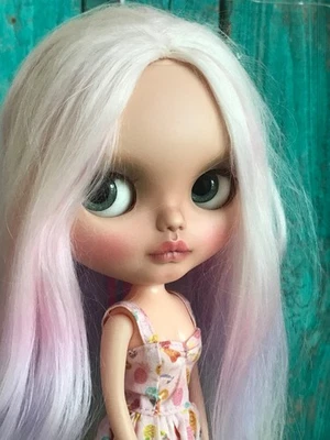 Muñeca Miss Feliks/Karolin Felix Blythe personalizada con pelo de alpaca reiniciar cuerpo Licca Foto 1 de 4