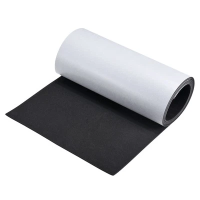 METALLIXITY EVA-Schaumstoffplatten, schwarze, selbstklebende Rückseite, 2M x 30cm, 2mm dick