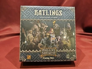 CMON - Massive Darkness CMON Ratlings Enemy Box - Sigillato - Nuovo - Foto 1 di 3