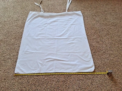 Bolsa de lavandería de polietileno/algodón 40"x 35", gruesa de polietileno/algodón con lazos de doble costura Foto 1 de 4