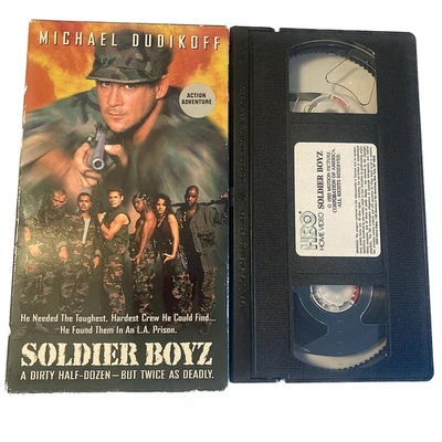 Soldier Boyz (1995), VHS Movie, HBO Home Video (1996), M. Dudikoff - Image 1 of 4