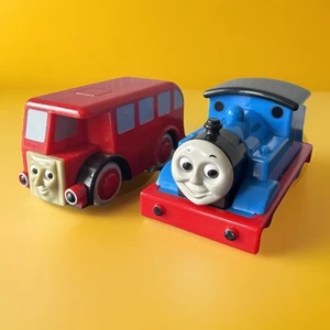 2003 Golden Bear Talking Bertie & Thomas The Tank Engine Moving Eyes Push Toys ✅ - Picture 1 of 12