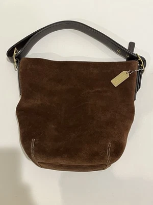 COACH Vintage Bucket Legacy Soho Brown Suede  - Image 1 of 4