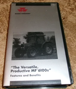 Massey-Ferguson 6100 Serie Traktoren 1995 VHS Kassette ungeprüft schön gebraucht - Bild 1 von 2