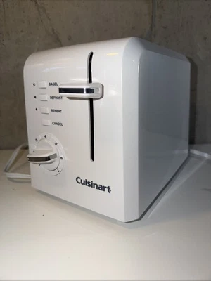 Cuisinart CPT-122FR Compact 2-Slice Toaster - White - Image 1 of 4