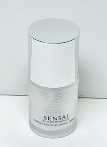 SensaiThroat And Bust Lifting Serum 3,4 Oz/100 ml ~ leeres Glas mit Pumpe - Bild 1 von 3