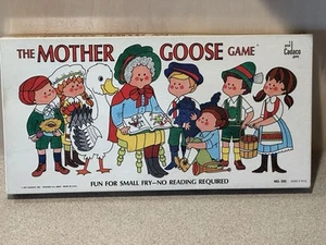 Vintage 1971 The Mother Goose Board Game In Original Box - Complete ~ Pre-owned - Picture 1 of 12