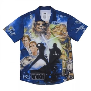Star Wars Return of the Jedi Poster Camp Shirt (XLarge) - Imagen 1 de 4