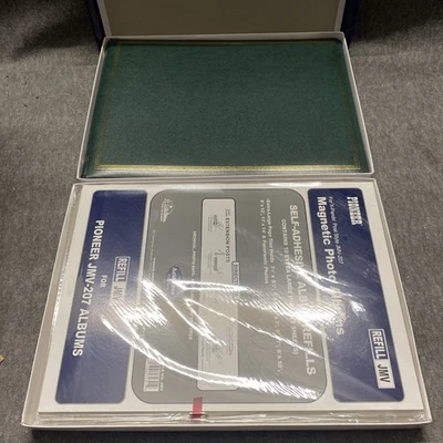 先锋豪华超大 20 页相册绿色 JMV-207 磁性补充表 — 第 1/4 张图片