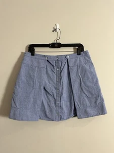 T Alexander Wang Blue Mini Denim Skirt Size 8 - Picture 1 of 6