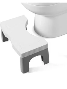 7” Toilet Potty Stool - Proper Posture Squatting Poop Step - Picture 1 of 7