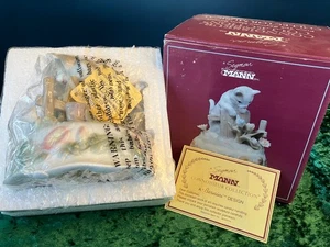 Seymour Mann - Verspielte Katze im Blumenbeet - Spielfigur, Vintage mit Box - Bild 1 von 23