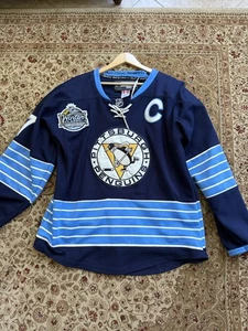 Sidney Crosby Pittsburgh Penguins Winter Classic Jersey Size 50 (Large) - Picture 1 of 3