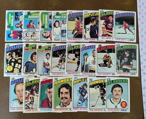 1976-77 TOPPS HOCKEY PARTIAL SET 111/264 EX-NM CONDITION STARS TROTTIER RC ++ 🔥 - Picture 1 of 5