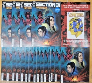 LOT OF 20 STAR TREK SECTION 31 EMPEROR BORN ONE SHOT CVR A IDW 25 YEARS #V - Picture 1 of 1
