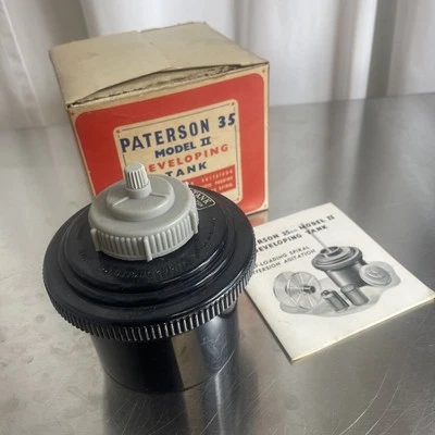 Paterson 35 Model 2 Developing Tank 35mm Film Vintage Darkroom Photography - Image 1 of 4