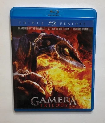 GAMERA TRILOGY 2-DISC BLU RAY TRIPLE FEATURE MILL CREEK ENTERTAINMENT 2011 - Image 1 of 3