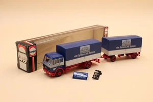 Herpa MB NG trailer truck 3-axle/2-axle “Alukon Konradsreuth F. Grashei” 1:87 /H - Picture 1 of 1