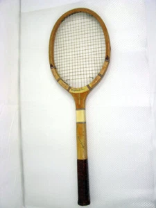 Raqueta de tenis antigua vintage de madera Wright-Ditson  - Imagen 1 de 12