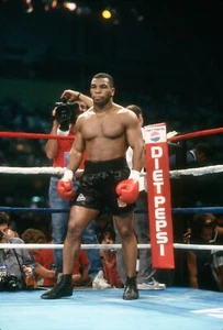 NEW MIKE TYSON BOXING SPORTS POSTER PREMIUM WALL ART PRINT SIZE A5-A1 - Picture 1 of 6