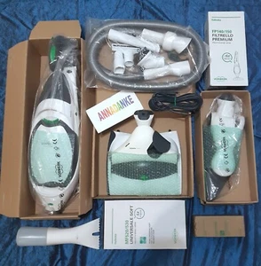 NUOVO VORWERK FOLLETTO VK 150 + PULILAVA SP530 + PANNI DOSATORE DETERGENTE 530 - Foto 1 di 5