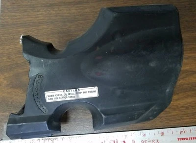 Cubierta de cambio lateral de plástico usada Honda Yamaha Suzuki Kawasaki U3 Foto 1 de 2