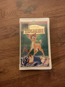 Bambi VHS 55th Anniversary Limited Edition RARE Masterpiece Collection - Picture 1 of 3