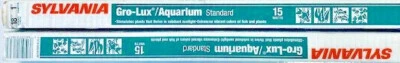 (2) Sylvania F15T8/GRO Bombilla Fluorescente Crecimiento 15w Gro-Lux 18" Planta AQU Foto 1 de 2