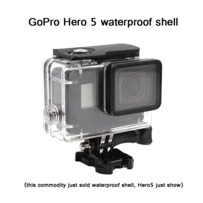 For GoPro HERO 5/6/7 Black Mount Waterproof Housing Protective Shell Case Cover - Image 1 of 4