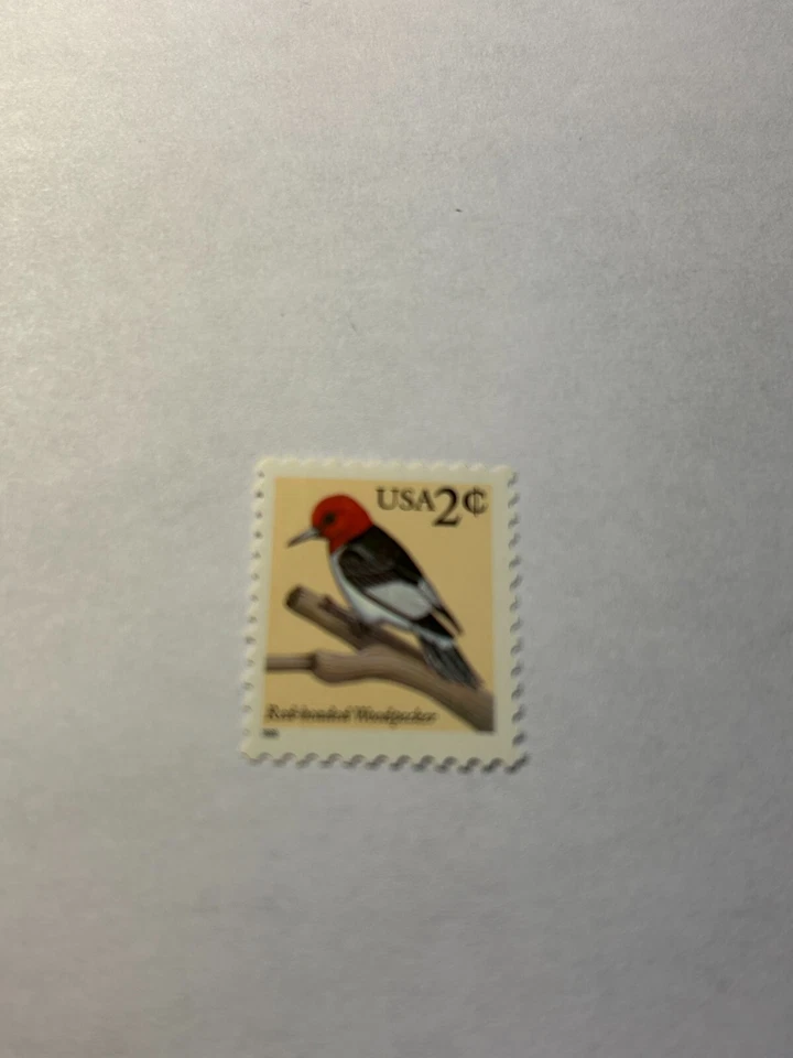 U. S. Stamp singles SC 3032 Red-headed Woodpecker MNH 1996 - Image 1 of 1