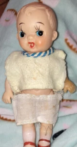 Kewpie Doll Vintage Brand Japan 5 Star Finger - Picture 1 of 6