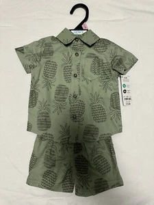 Carter's Child of Mine Baby Boy Outfit Set, 2-Piece, Sizes 0/3 Months - Picture 1 of 4