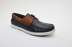 Savelli 1760 Mens Blue/Tan Leather Deck Shoes
