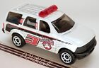 Matchbox 1997-1998 Ford Expedition SUV White Arctic Exploration 1990s 1/64 Scale